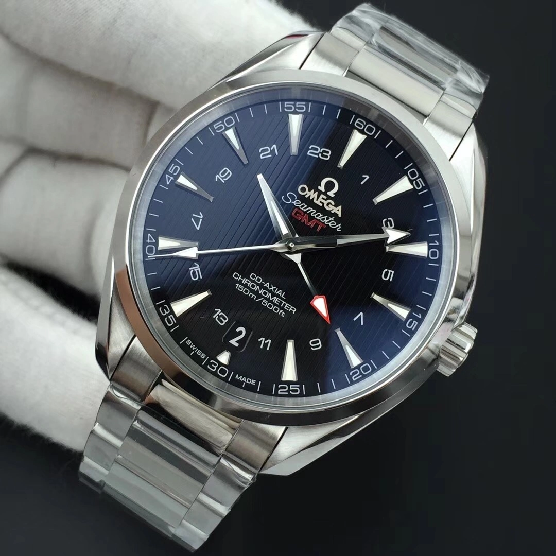 CBD Factory Omega Seamaster Aqua Terra 150M GMT 43mm Blue Dial (231.10.43.22.03.001) 1:1 Super Clone – DD8605 Movement HighPerformance 270